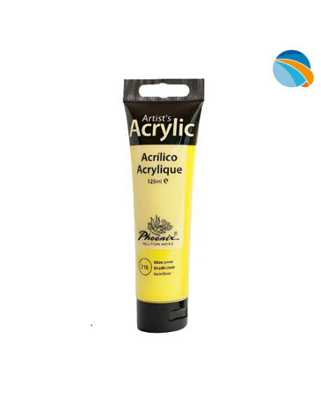 PHOENIX Acrílico Amarillo Limón (215) – 120 ml