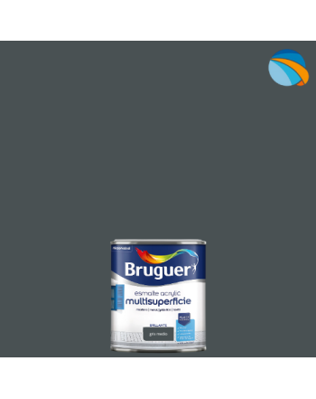 BRUGUER Esmalte Acrílico Multisuperficie Brillante – 750 ml