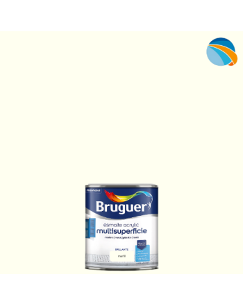 BRUGUER Esmalte Acrílico Multisuperficie Brillante – 750 ml