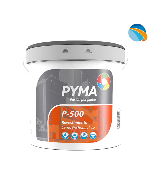PYMA Revestimiento P-500 Fachadas Blanco 15 L | Protección exterior