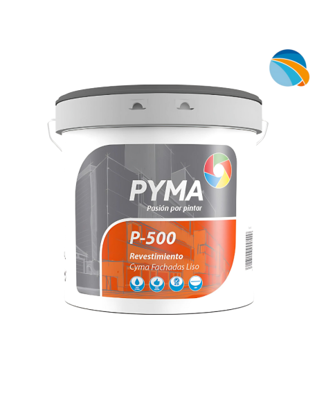 PYMA Revestimiento P-500 Fachadas Blanco 15 L | Protección exterior