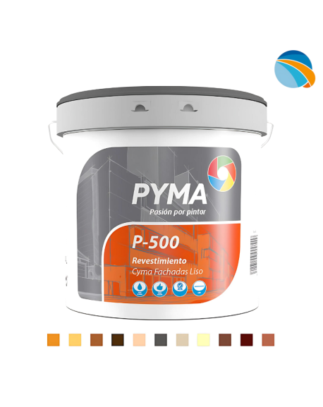 PYMA Revestimiento P-500 Fachadas 15 L | Revestimiento acrílico exterior