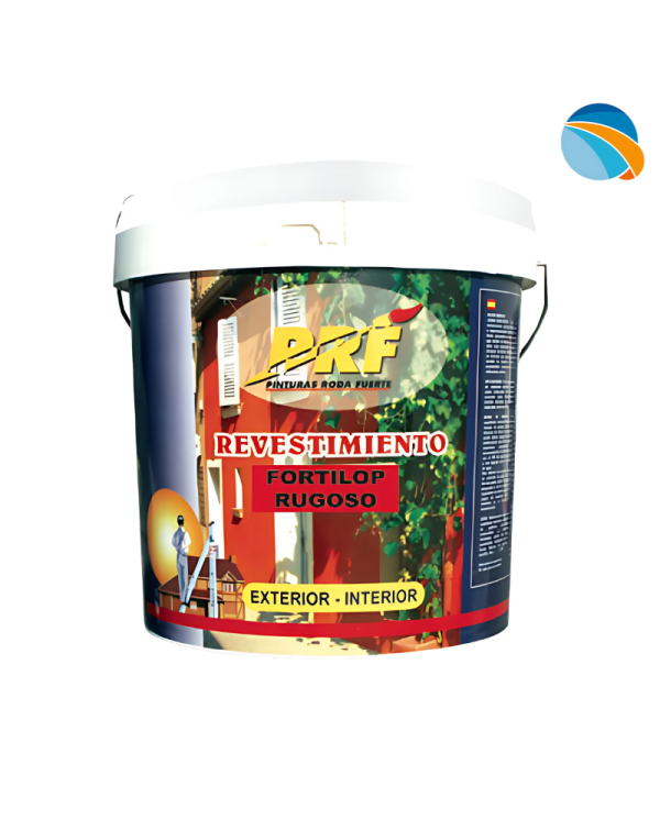 PRF Revestimiento Liso Blanco 15 L | Revestimiento acrílico exterior