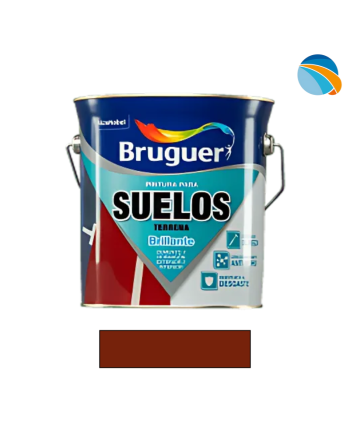 BRUGUER PINTURA PARA SUELOS TERRENA ROJO