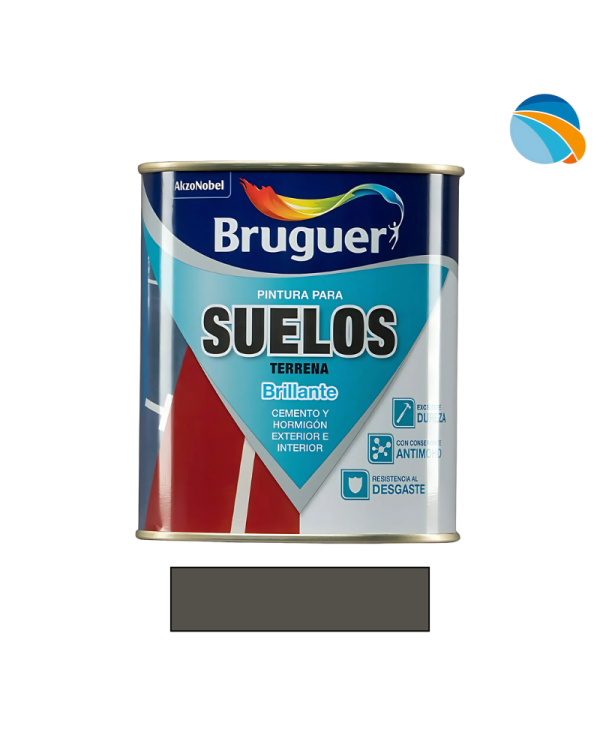 BRUGUER PINTURA PARA SUELOS TERRENA GRIS
