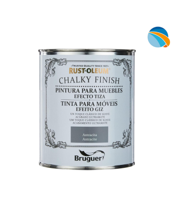 CHALK PAINT Pintura Efecto Tiza Antracita – 750 ml
