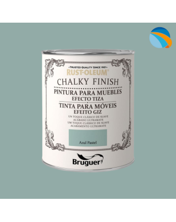 CHALK PAINT Pintura Efecto Tiza Azul Pastel – 750 ml