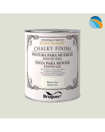 CHALK PAINT Pintura Efecto Tiza Blanco Tiza – 750 ml