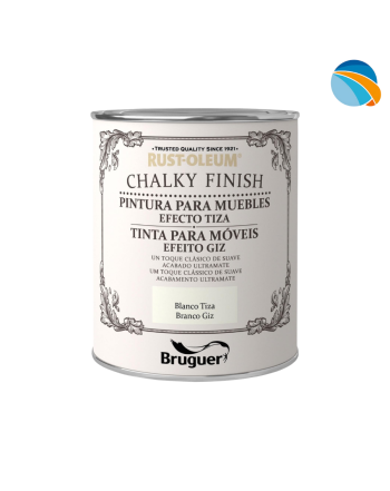 CHALK PAINT Pintura Efecto Tiza Blanco Tiza – 750 ml