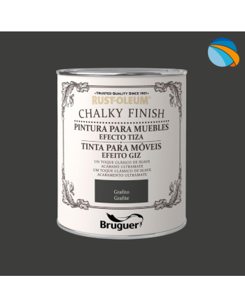 CHALK PAINT Pintura Efecto Tiza Grafito – 750 ml