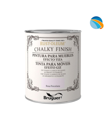 CHALK PAINT Pintura Efecto Tiza Rosa Porcelana – 750 ml