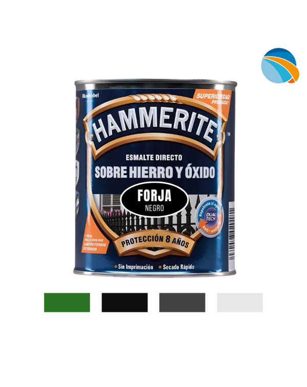 HAMMERITE Esmalte Forja – 750 ml | Protección metálica